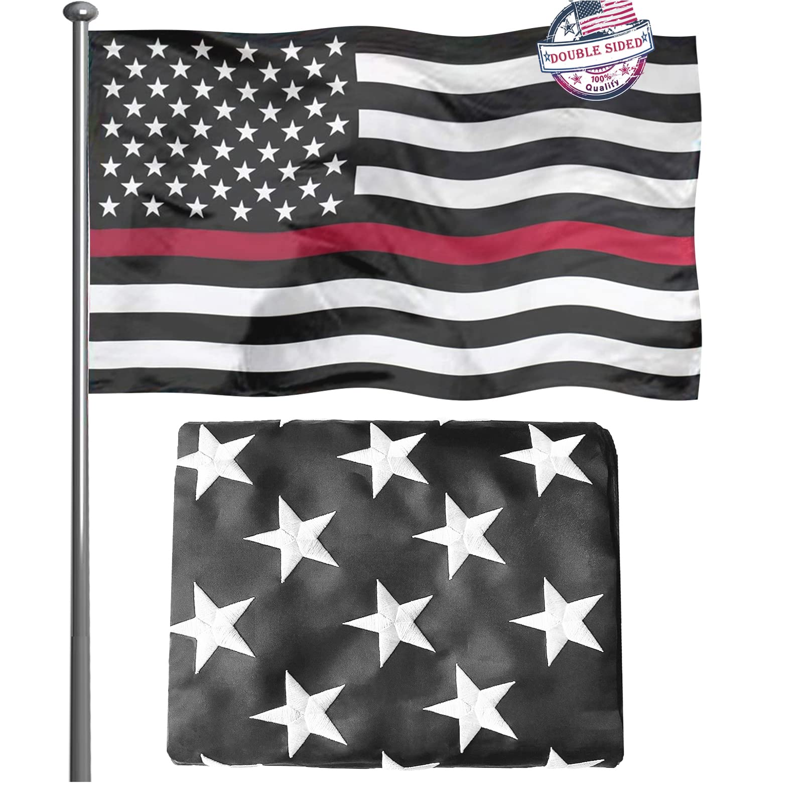Gladiator Cornhole Bags Firefighter Thin Red Line American Flag